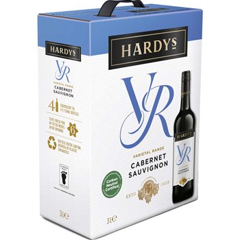 Hardys VR Cabernet Sauvignon 3 l. HAKLAPP