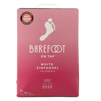 Barfota vita zinfandel 3l haklapp