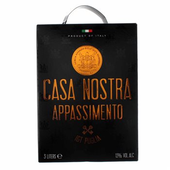 CASA NOSTRA Appassimento IGT PUGLIA 3 L. Bib