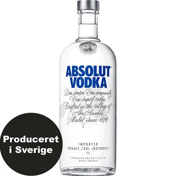 Absolut Wodka 40% 1 L.V.