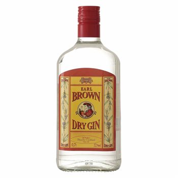 Earl Brown Dry Gin 37,5% 0,7 L.