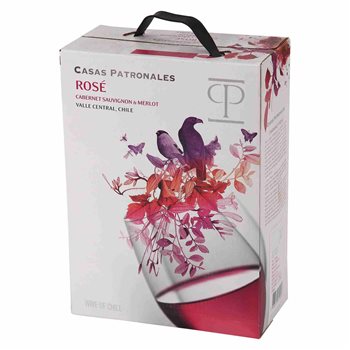 CASAS PATTERES CABERNET MERLOT ROSE 3 L. Bib