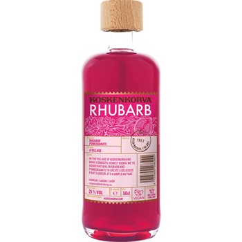 Koskenkorva Rhobarb 21% 0,5 L.