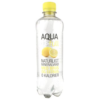 Aqua lleno con citro de soda 18x0.5L