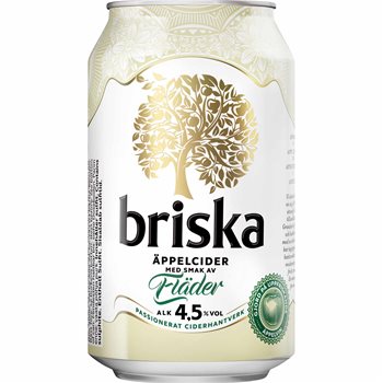 Briska Fläder 4.5% 24x0.33 l.