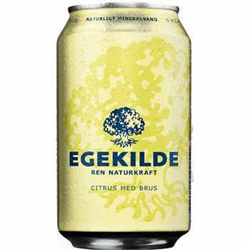 Egekilde citrus med soda 24x0,33 l.