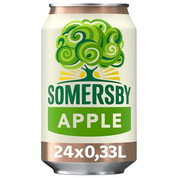 Somersby Apple - apple cider 4.5%, 24x33cl. can