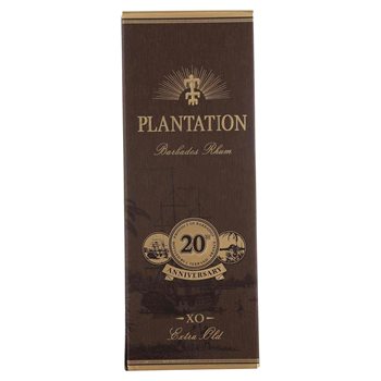 Rum Plantation Barbados Extra Old 20th Anniversary 40% 0.7 l.