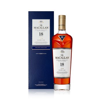 Macallan 18 yo dublu butoi 43% 0,7 l.