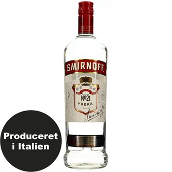 Smirnoff Vodka 37.5% 1 l.