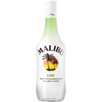 Malibu lime 21% 0,7 l.