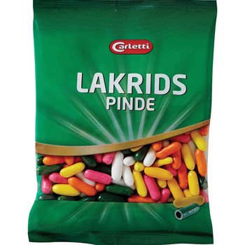 Carletti Licorice sticks 190 g.