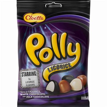 Cloetta Polly lakris 400g