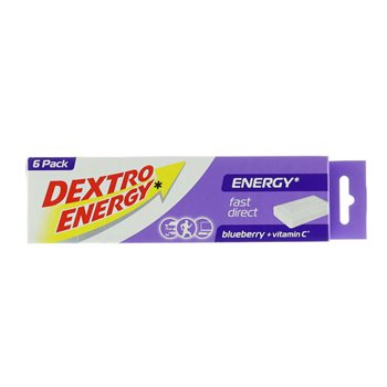 Dextro Energy Blueberry 6-Pack 282 g.