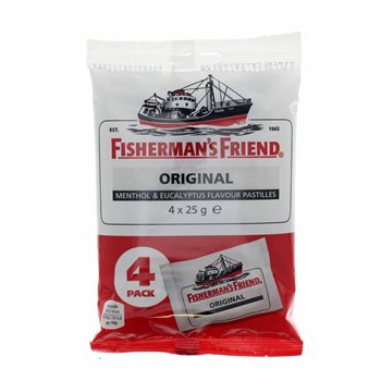 Amigo de pescerman original extra fuerte 4 paquete 100 g