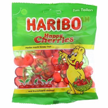 Haribo Happy Cireșe 175 g.