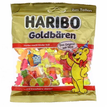 Haribo guld nallebjörnar 175g