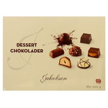 Jakobsen dessert chocolates 300 g.