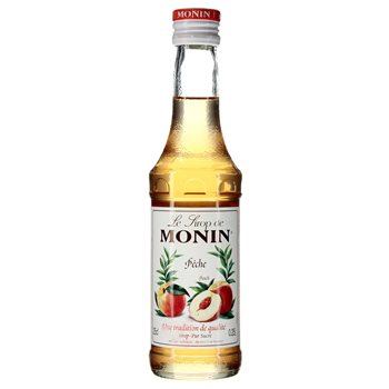 Monin Peach Sirup 0,25 l.