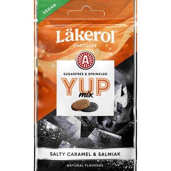 Läkerol yup mix salt karamell & salmiak 30 g.