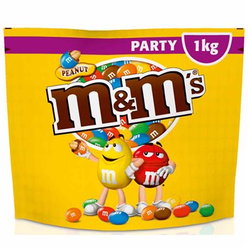 Pacchetto di party di arachidi di M&M 1 kg