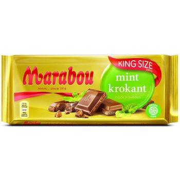 Marabou mentă escroc 250 g