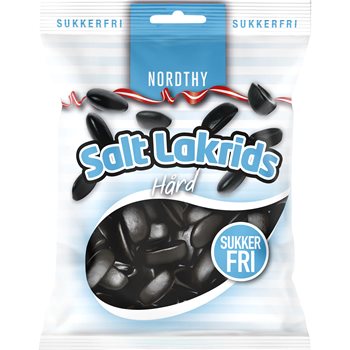 Nordthy Sugar-Free Salt Licorice 65G