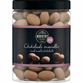 Nordthy Almonds con chocolate con leche fuerte 550 g.