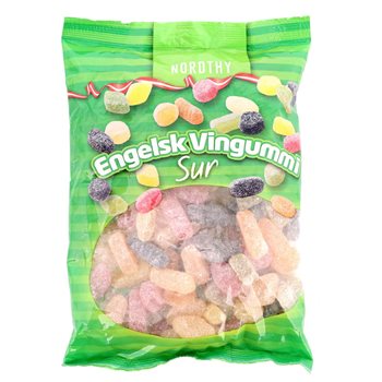 Nordthy Inglish Wine Gum Sour 900G