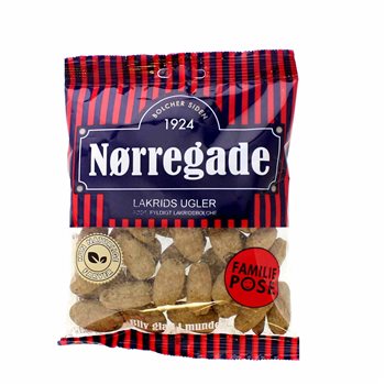 Nørregade -Lakritzeulen 310 g