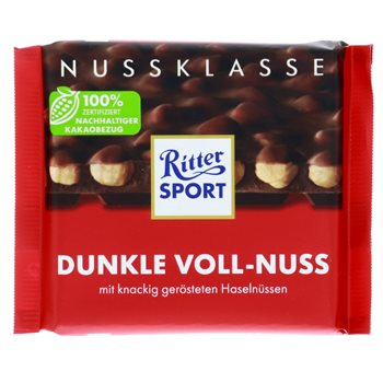 Ritter Sport Dark with whole nuts 100 g