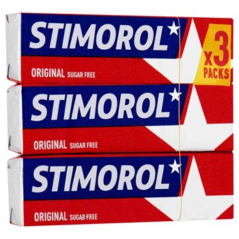 Stimorol original sockerfri 3-pack 42 g