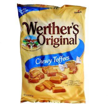 Storck Werthers ursprünglicher Chewy Toffee 1000 g.