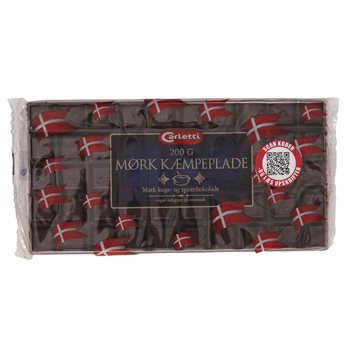 Piatto gigante Carletti Dark 200 g