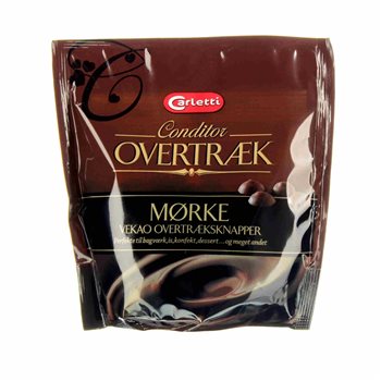 Carletti coverknapper mørke 200 g