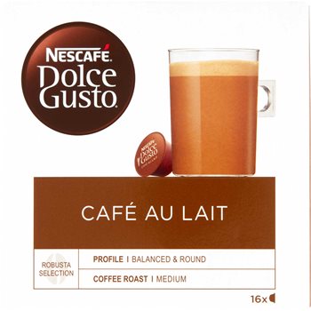 NESC DLCGST CAFE AU LAIT INTENSO 16 PCS. 160 g